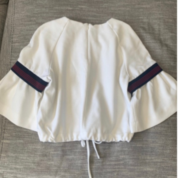 Zara Trafaluc collection crop top with shoe strings to make it tighter - Picture 12 of 13